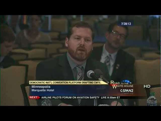 Benjamin Krause Testifies Before DNC Platform Committee On Veterans Issues