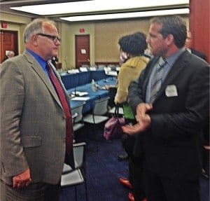 Benjamin Krause with Congressman Tim Walz