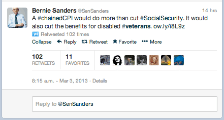 130304 MMQB Twitter Bernie Sanders Chained CPI