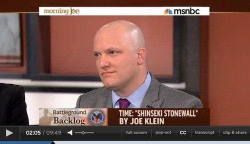 130326 Paul Rieckhoff Morning Joe