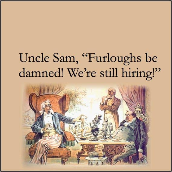 Uncle Sam is hiring