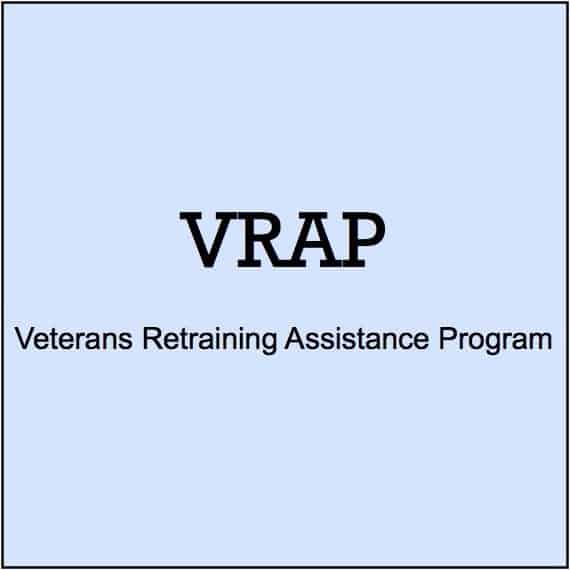 VRAP Veterans Retraining Assistance Program