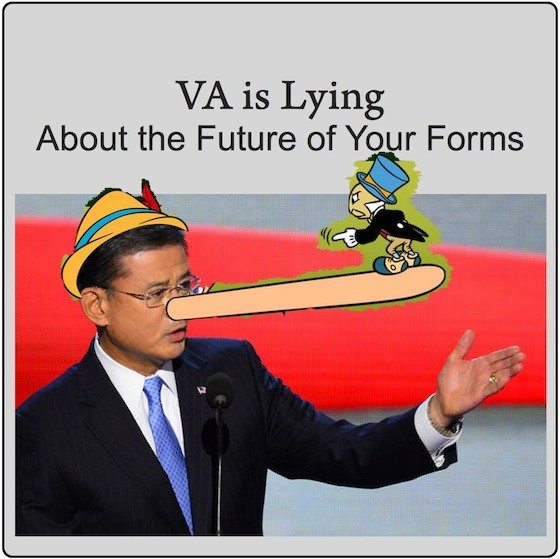 Eric Shinseki is Lying about VA Claims