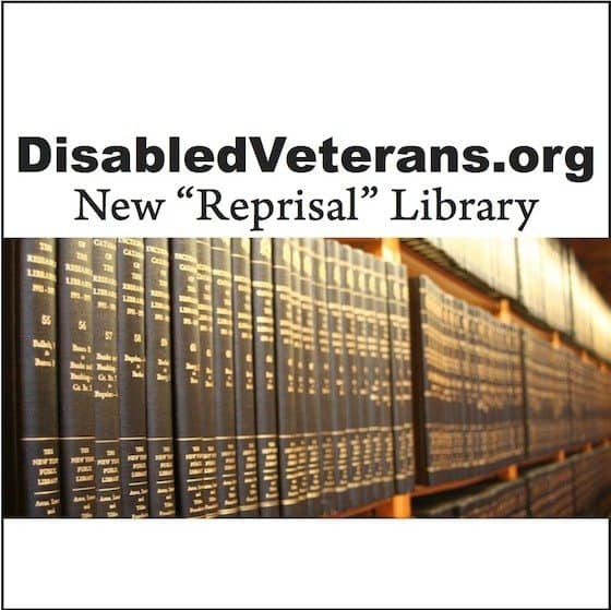 DisabledVeterans.org Reprisal Library