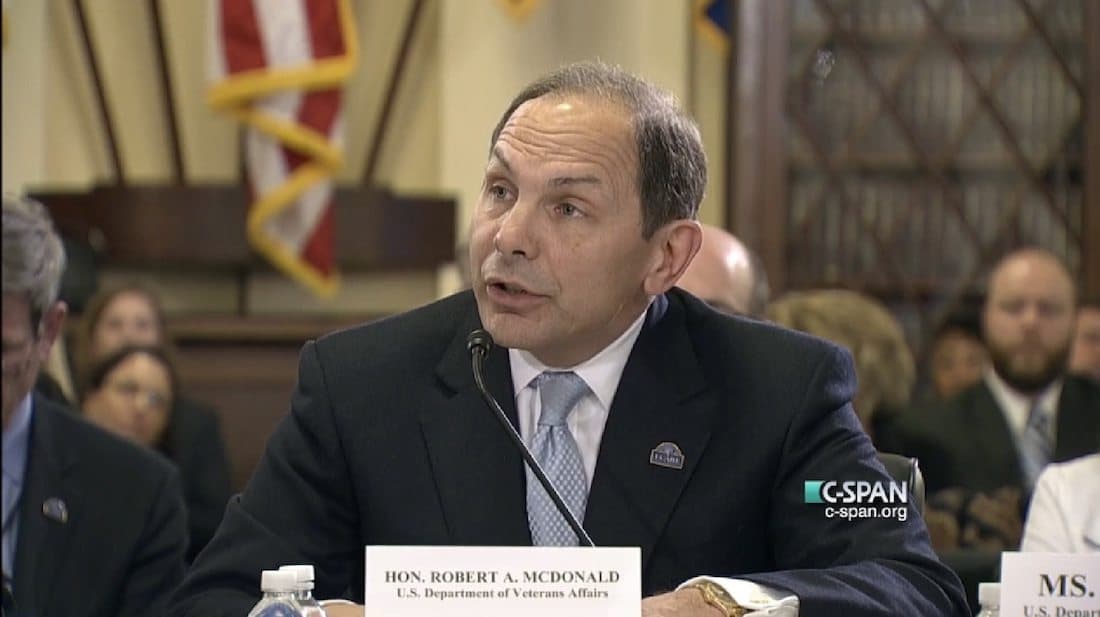 Watch Secretary McDonald Fire Back At Congress In Hearing