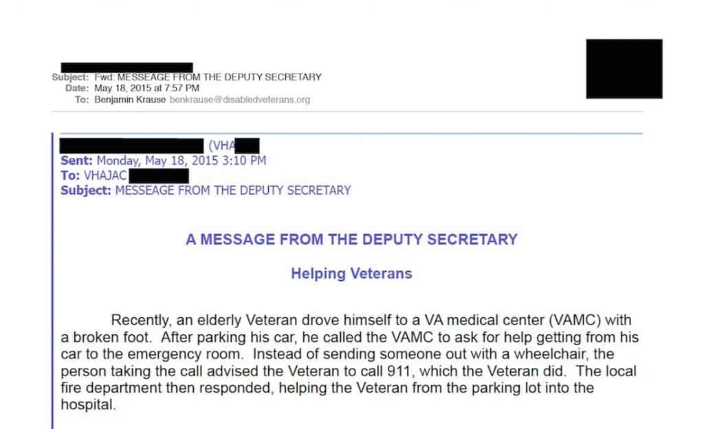 Seattle VA Sloan Gibson Email