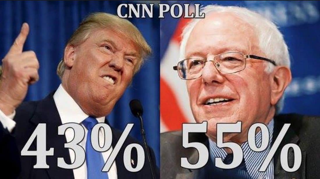 Trump v Sanders