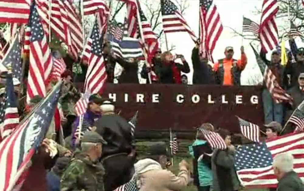 veterans protest