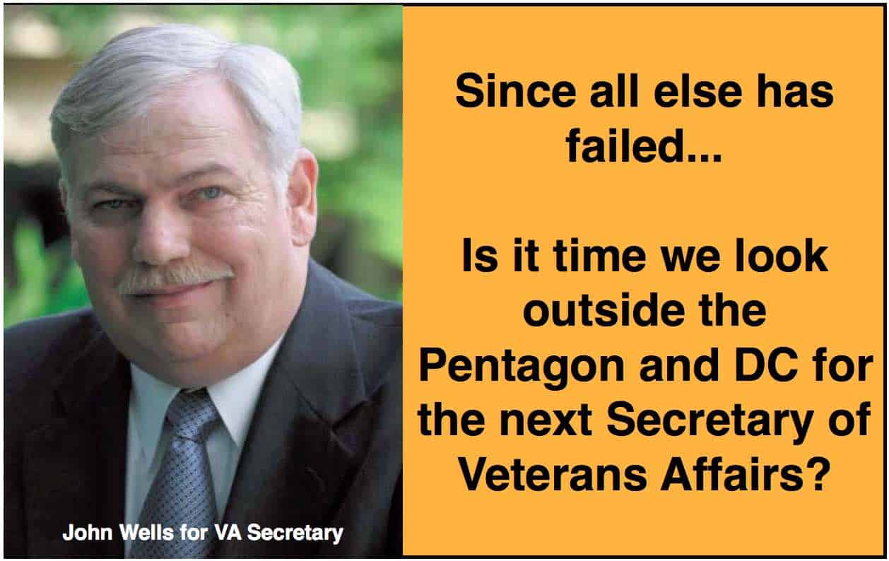 VA Secretary John Wells