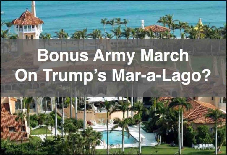 SURVEY: Will The Next Bonus Army Protest Be At Trump’s Mar-a-Lago?