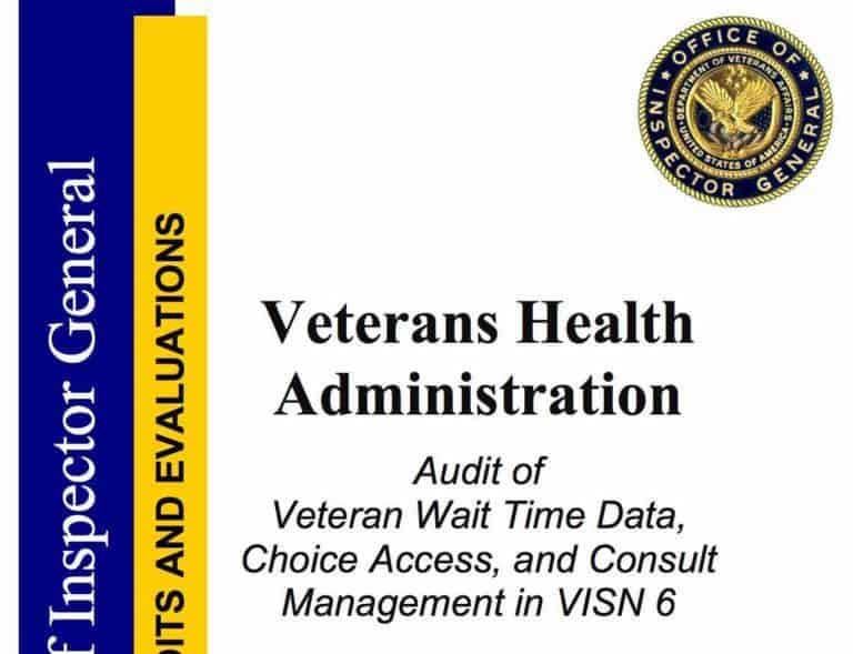 Falsified VA Wait Times Data Prevented Access To Veterans Choice