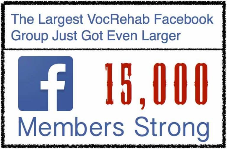 The Largest Facebook VocRehab Group Hits 15,000 Members