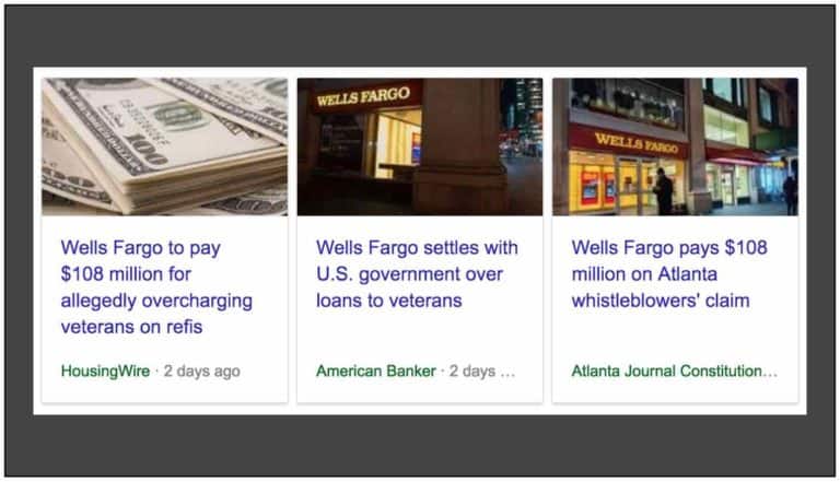 Qui Tam: Wells Fargo Pays Big For Fraudulent Anti-Veteran Lending Practices