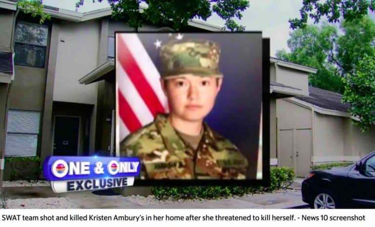 Police SWAT Kills Suicidal Veteran While Trying To Save Her