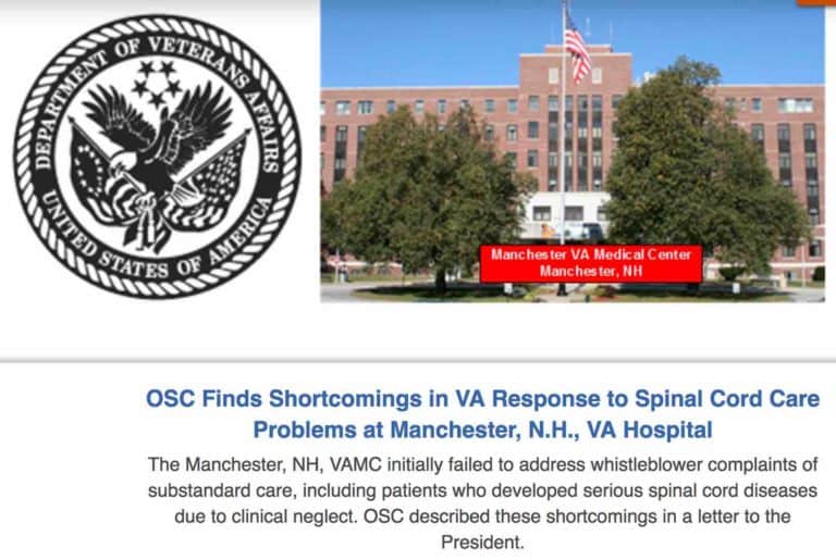 Neglect, ‘Fly Infestation’ Linked To Spinal Cord Disease At Manchester VA