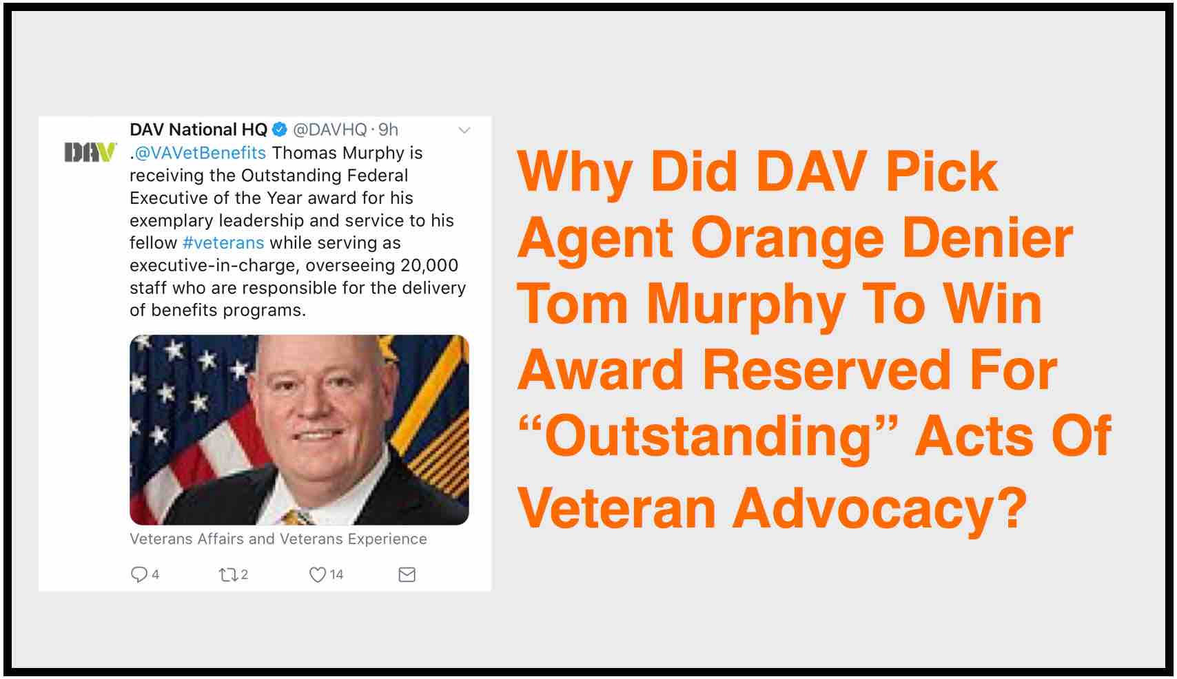 DAV Thomas Murphy Agent Orange Denier