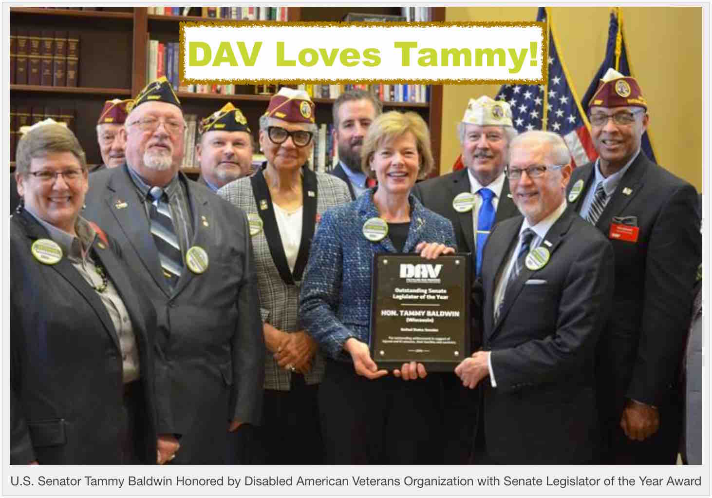 Tammy Baldwin Opioid DAV