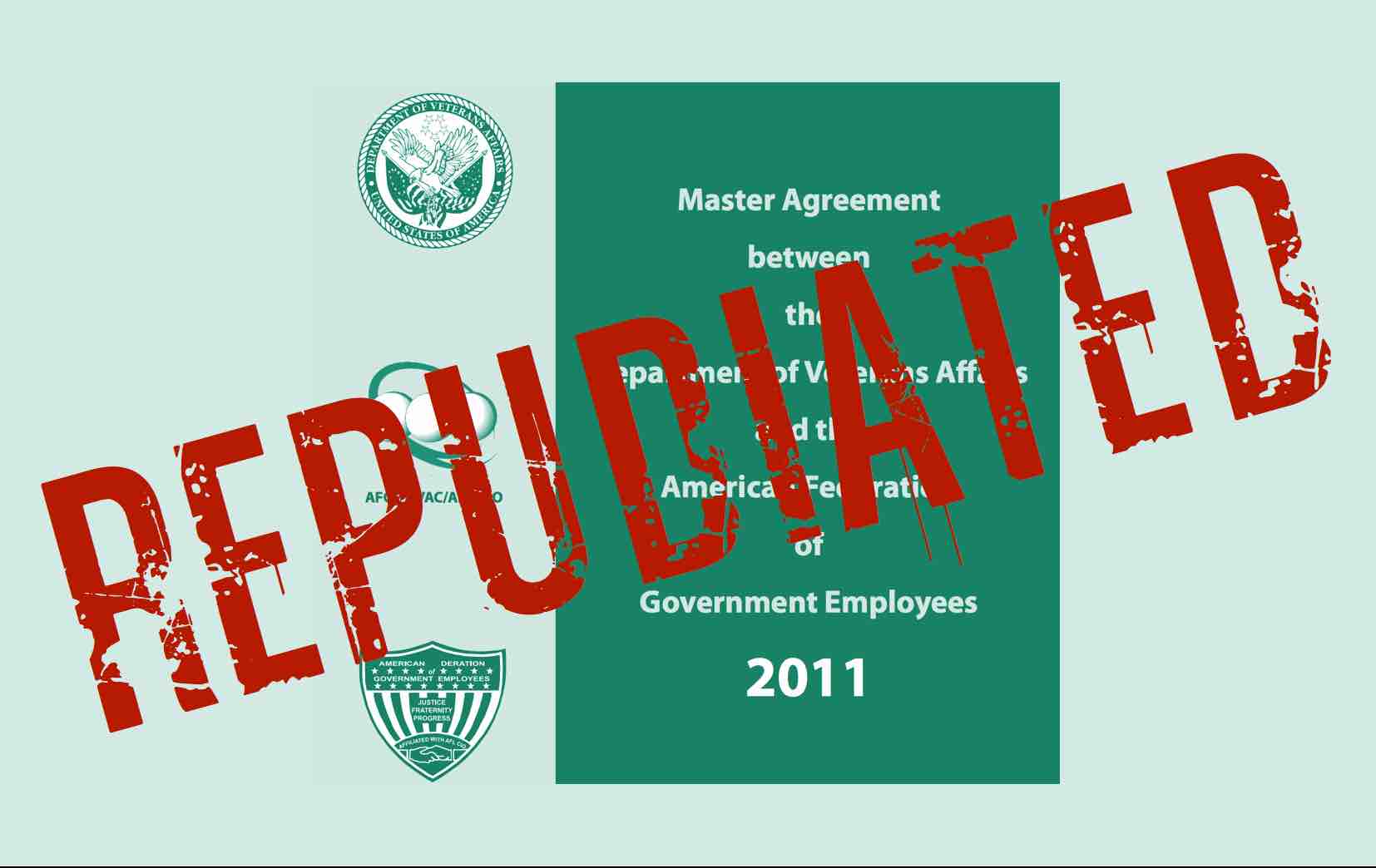 Repudiated Master Agreement AFGE Accountability