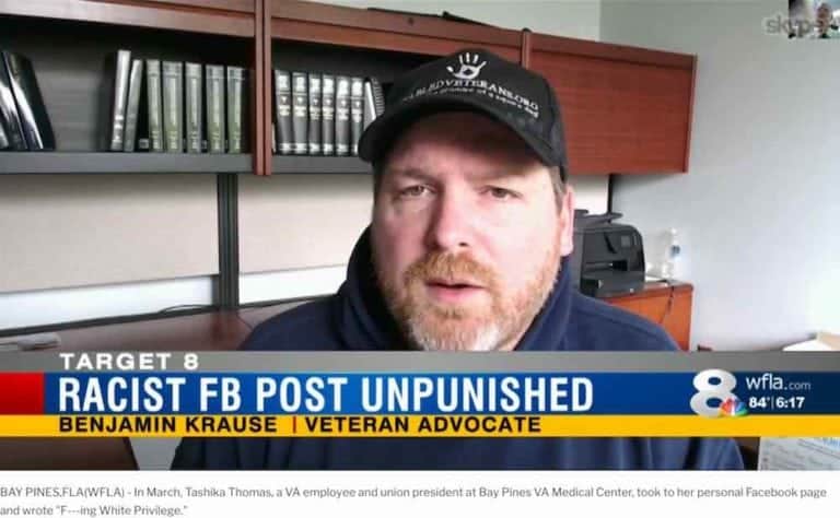 WFLA Interviews Krause After VA FOIA Reveals Racism Double Standard