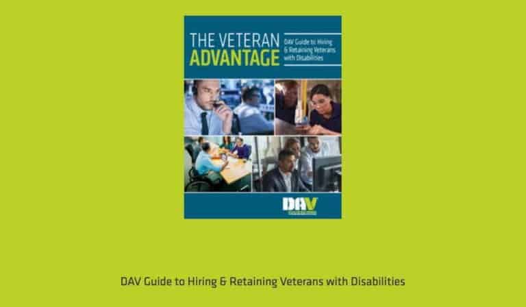 FREE: New Guide Helps Companies Hire And Retain Disabled Veterans