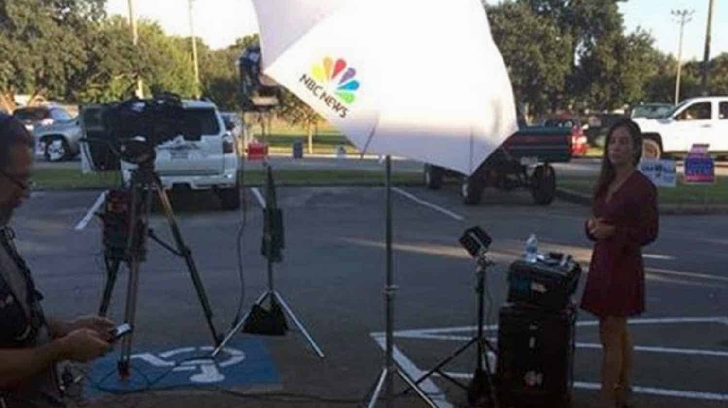 MSNBC Blocks Handicapped Parking