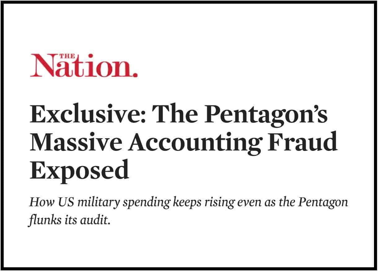 The Nation Pentagon Fraud