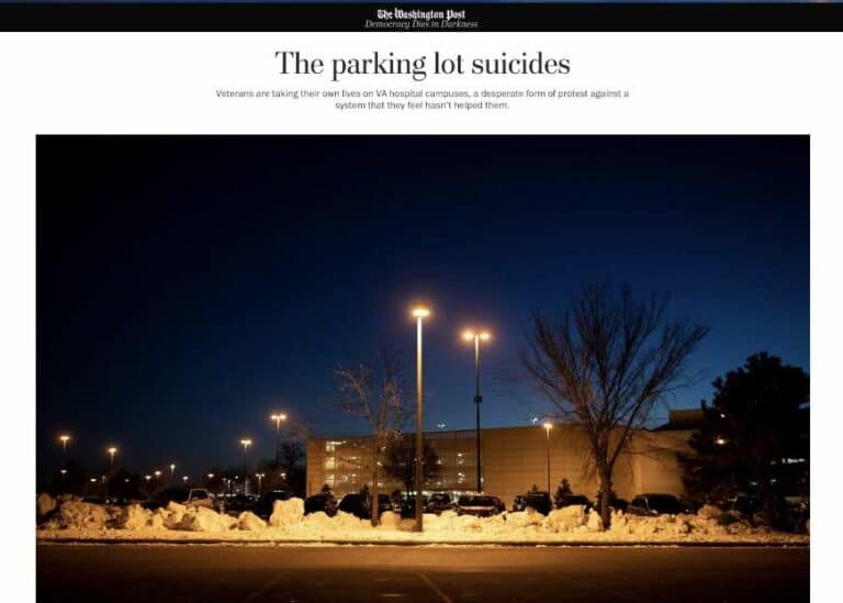 WashPo Finally Confirms Well Known Parking Lot Suicide Problem