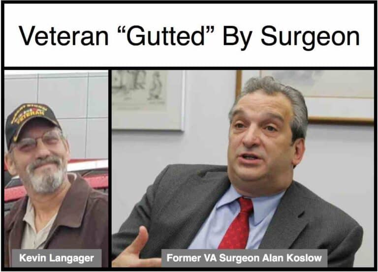 $950k Settlement: Veteran ‘Gutted Like A Fish’ By Incompetent VA Surgeon