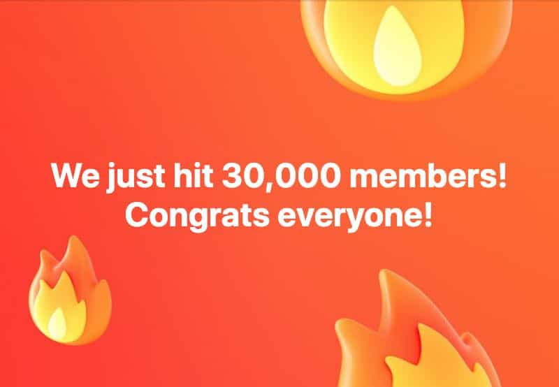 Our Facebook Group Just Hit 30,000, No Russian Bots Needed
