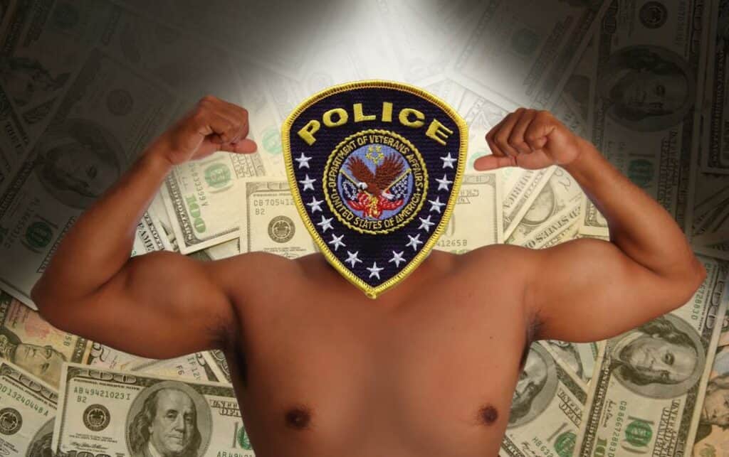 VA Police Body Slamming