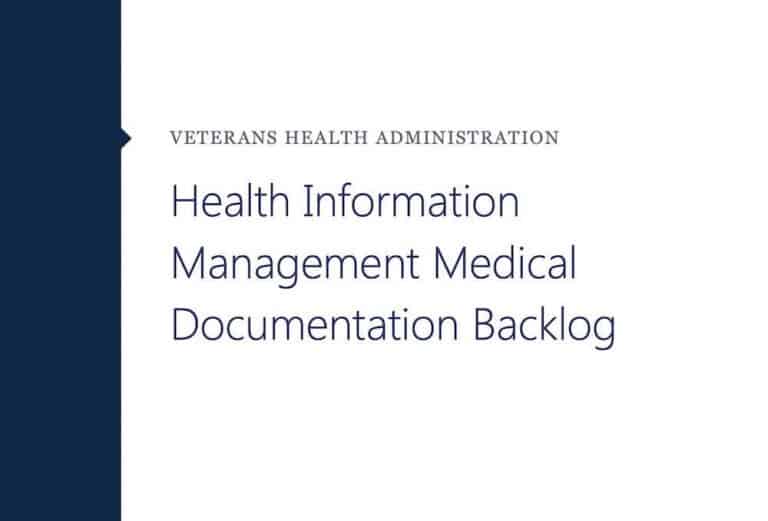 VA Scanning Backlog Five Miles High (That’s Not A Typo)