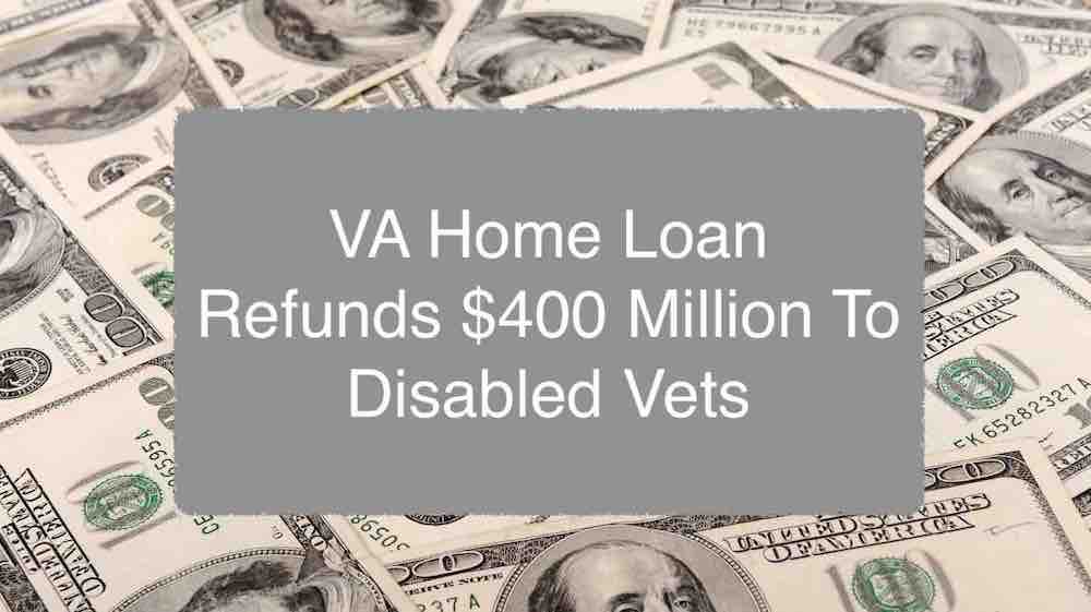 VA Home Loan Refunds