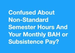 GI Bill & Chapter 31: What Veterans Need To Know About Non-Standard Semester Hours