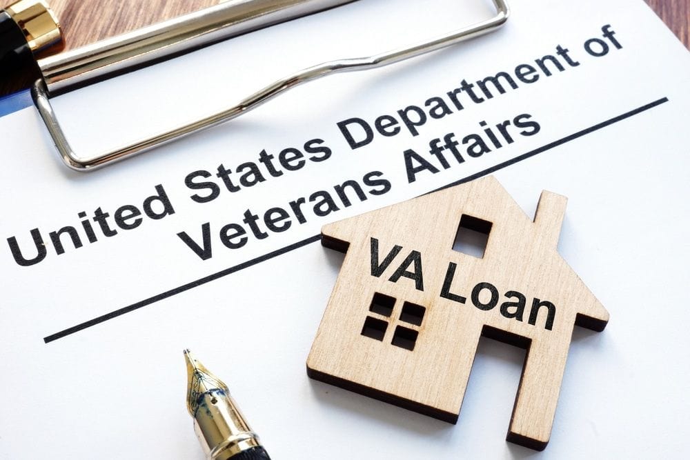 VA loan papers