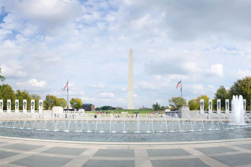 World War II memorial monument