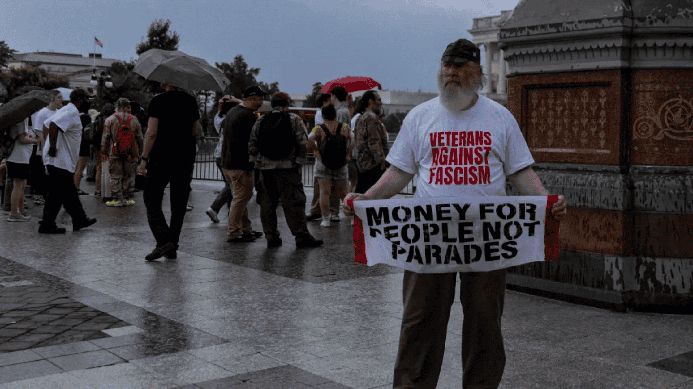 Veterans Arrested in Capitol Sit-In: ‘Money for Care, Not Parades’